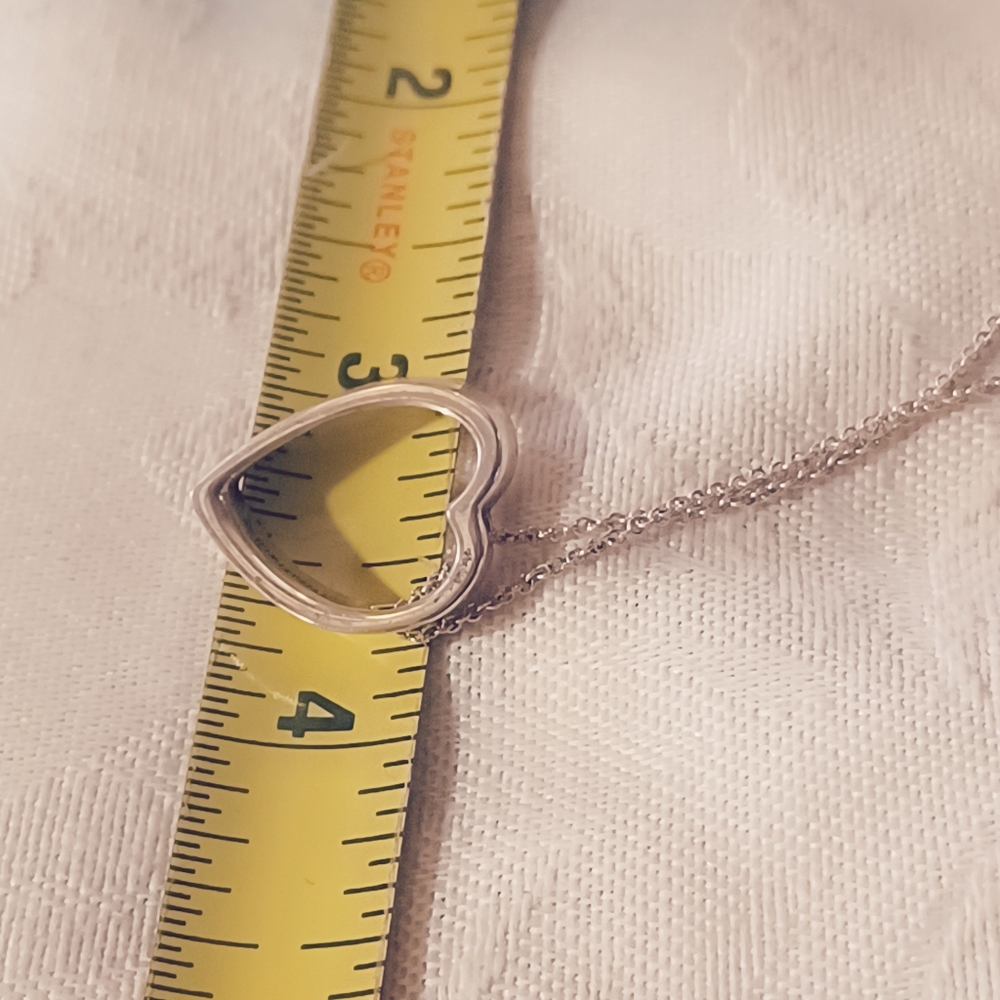 Tiffany & Co. Sterling Silver Heart Pendant - Picture 9 of 9